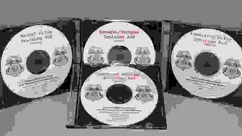 Law Enforcement Instructor Manuals on Compact Disc